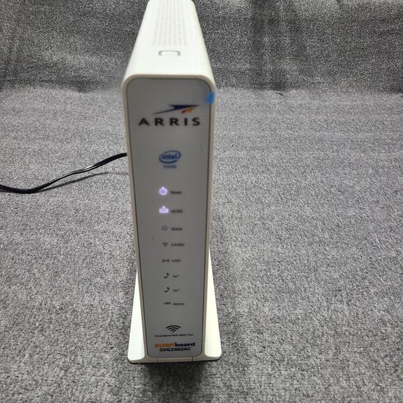 ARRIS SURFboard SVG2482AC Cable Modem Router Dual-Band WiFi Voice Intel Inside - Picture 1 of 9